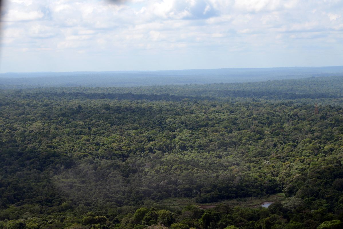 05 Flying Over The Forest From Foz de Iguazu In Helicopter To Brazil Iguazu Falls